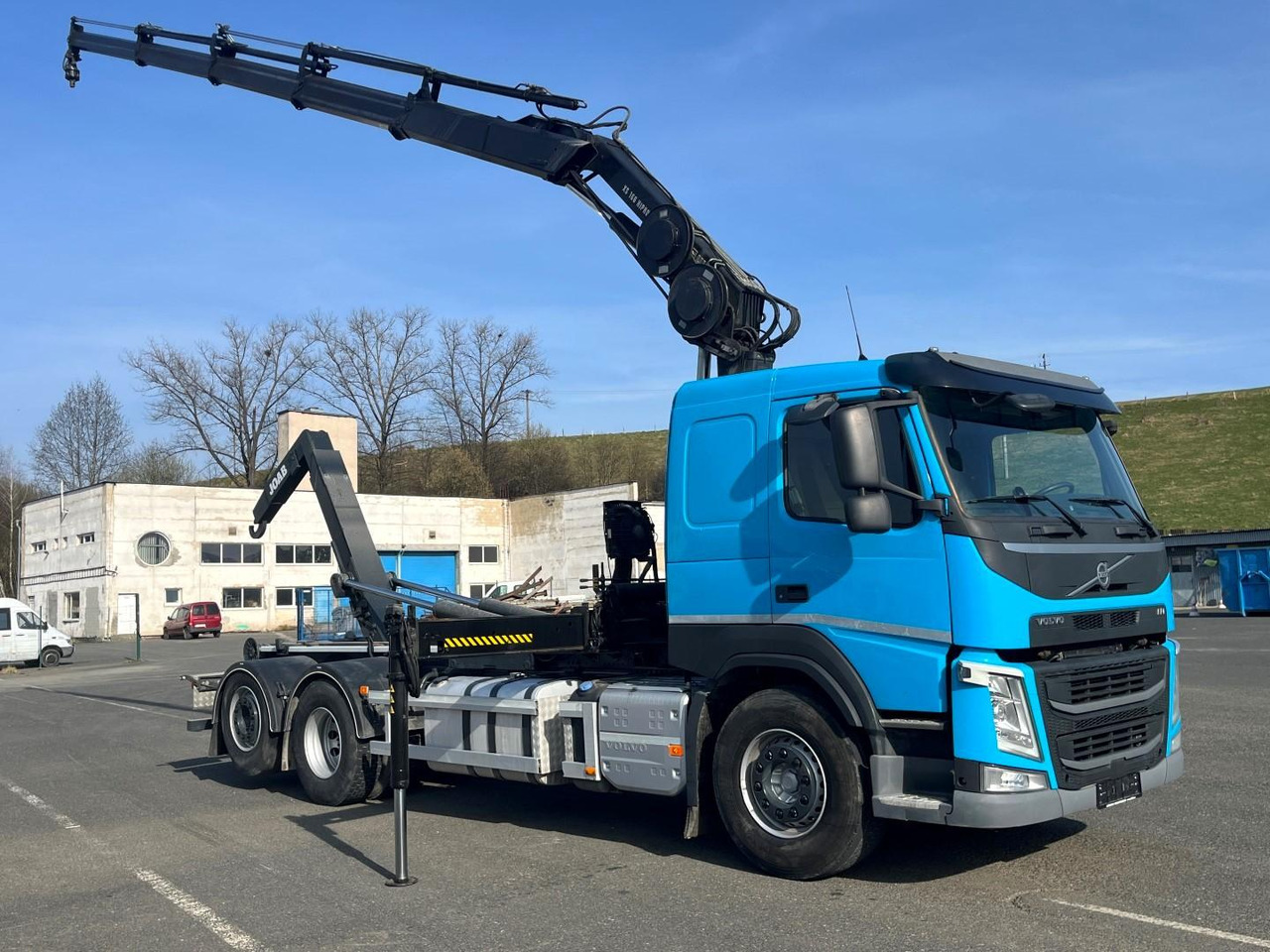 Volvo FM 420, 2016, 6x2, Hákový nosič kontajnerov, Hiab 166 - 4 Hipro + DO - Abrollkipper, Autokran: das Bild 1 Volvo FM 420, 2016, 6x2, Hákový nosič kontajnerov, Hiab 166 - 4 Hipro + DO - Abrollkipper, Autokran: das Bild 1