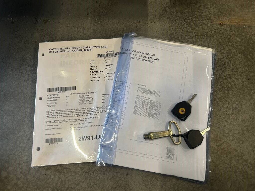 Stromgenerator neu kaufen CAT DE400E0 - C13 - 400 kVA Generator - DPX-18023: das Bild 24 Stromgenerator neu kaufen CAT DE400E0 - C13 - 400 kVA Generator - DPX-18023: das Bild 24