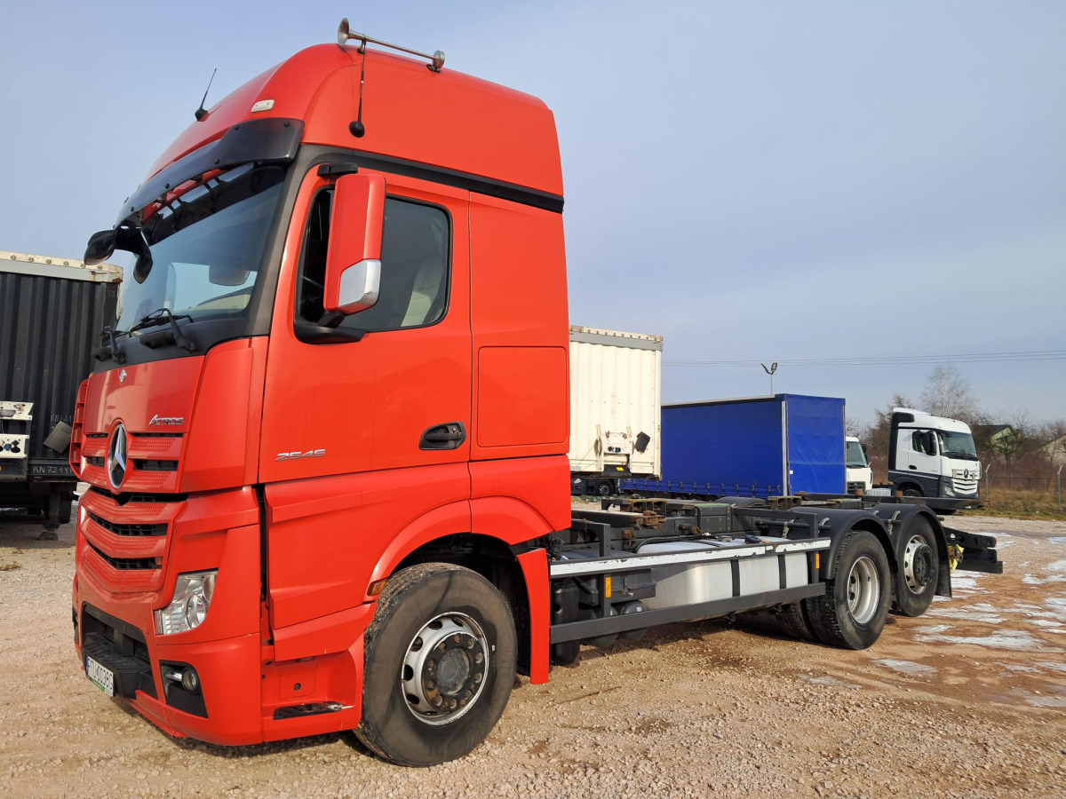 MERCEDES BENZ ACTROS BDF - Containerwagen/ Wechselfahrgestell LKW: das Bild 3 MERCEDES BENZ ACTROS BDF - Containerwagen/ Wechselfahrgestell LKW: das Bild 3