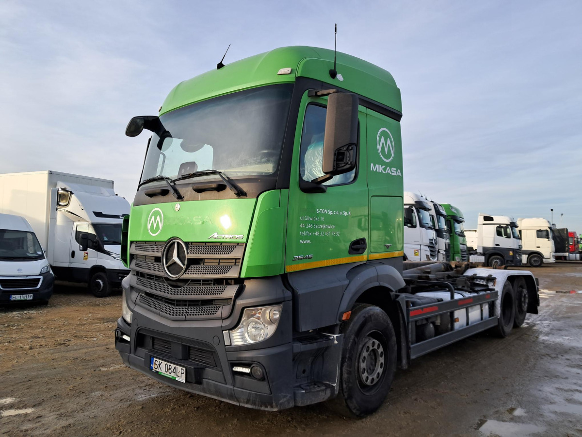 MERCEDES BENZ ACTROS HAKOWIEC - Abrollkipper: das Bild 2 MERCEDES BENZ ACTROS HAKOWIEC - Abrollkipper: das Bild 2