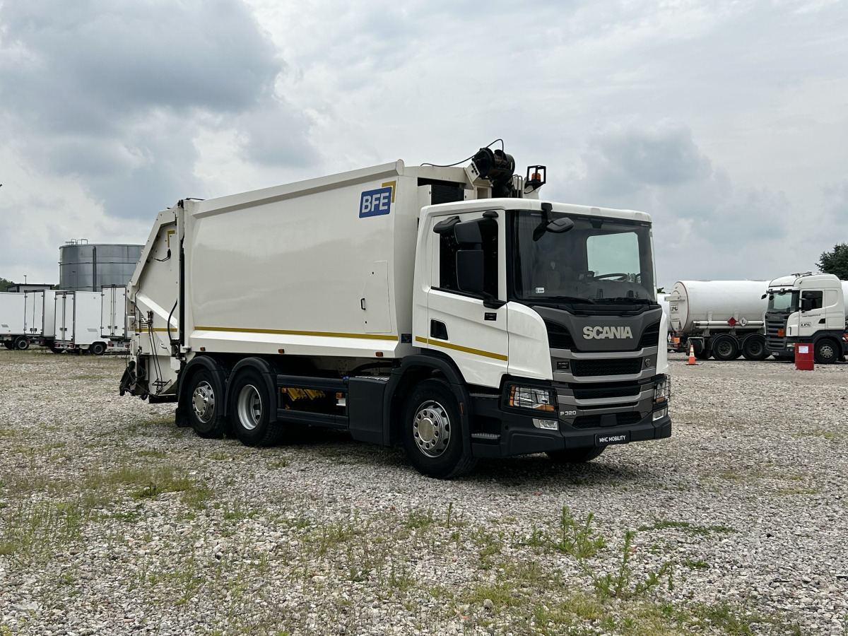 SCANIA P 320 WYWÓZ ŚMIECI - Müllwagen: das Bild 1 SCANIA P 320 WYWÓZ ŚMIECI - Müllwagen: das Bild 1