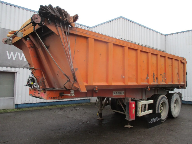 Kaiser 2 axle , steel tipper trailer , spring suspension , drum brakes - Kipper Auflieger: das Bild 1 Kaiser 2 axle , steel tipper trailer , spring suspension , drum brakes - Kipper Auflieger: das Bild 1