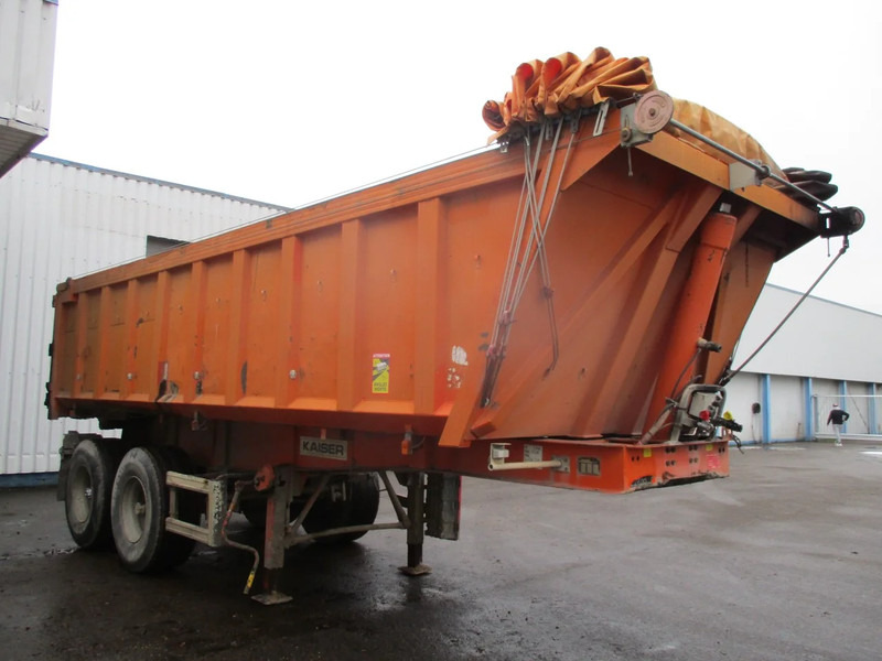 Kaiser 2 axle , steel tipper trailer , spring suspension , drum brakes - Kipper Auflieger: das Bild 4 Kaiser 2 axle , steel tipper trailer , spring suspension , drum brakes - Kipper Auflieger: das Bild 4