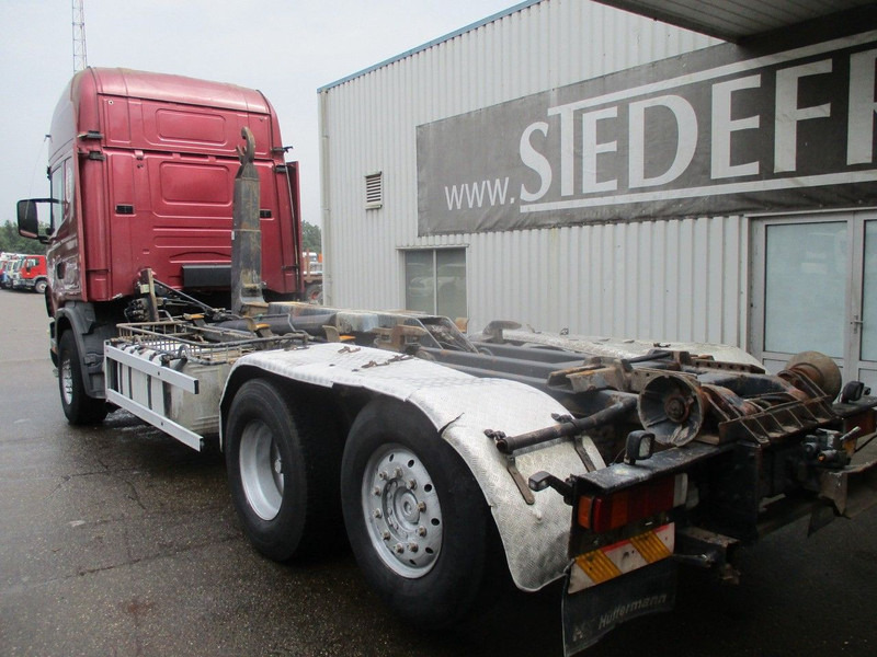 Scania R124-420 6x2 , Manual , Intarder , Airco , haakarm truck - Abrollkipper: das Bild 5 Scania R124-420 6x2 , Manual , Intarder , Airco , haakarm truck - Abrollkipper: das Bild 5