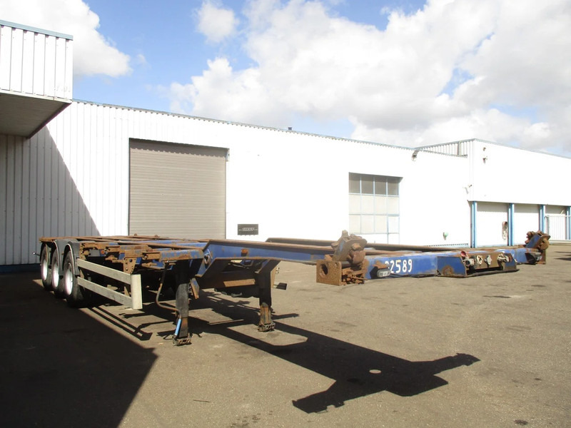 Wielton NS34P, container trailer , 3 ROR axle , Drum brakes , Air suspension - Container/ Wechselfahrgestell Auflieger: das Bild 4 Wielton NS34P, container trailer , 3 ROR axle , Drum brakes , Air suspension - Container/ Wechselfahrgestell Auflieger: das Bild 4