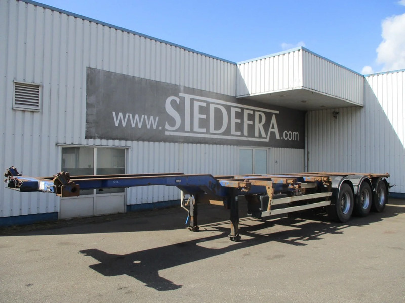Wielton NS34P, container trailer , 3 ROR axle , Drum brakes , Air suspension - Container/ Wechselfahrgestell Auflieger: das Bild 1 Wielton NS34P, container trailer , 3 ROR axle , Drum brakes , Air suspension - Container/ Wechselfahrgestell Auflieger: das Bild 1