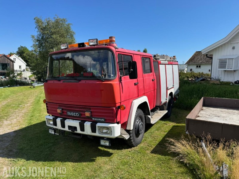 1978 Magirus Deutz 192D11 med Sirene, blålys, vannpumpe - Feuerwehrfahrzeug: das Bild 1 1978 Magirus Deutz 192D11 med Sirene, blålys, vannpumpe - Feuerwehrfahrzeug: das Bild 1