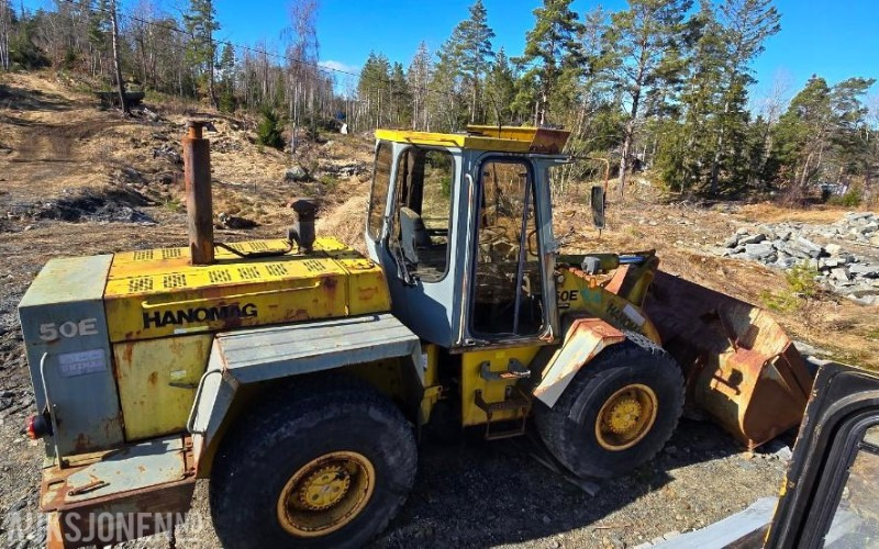 1980 Hanomag 50E Reparasjonsobjekt, IKKE MVA - Radlader: das Bild 2 1980 Hanomag 50E Reparasjonsobjekt, IKKE MVA - Radlader: das Bild 2