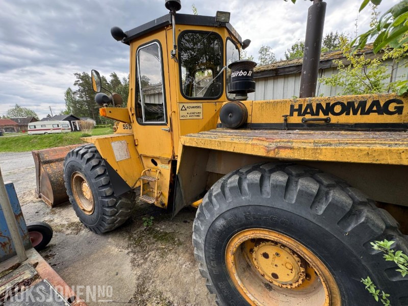 1985 Hanomag 55D hjullaster med skuffe - Radlader: das Bild 3 1985 Hanomag 55D hjullaster med skuffe - Radlader: das Bild 3