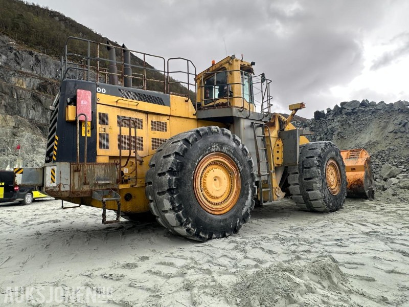 2003 Komatsu WA800-3 Hjullaster med 11 m3 skuffe - Spakstyring- Sertifisert til mai 2026 - Radlader: das Bild 5 2003 Komatsu WA800-3 Hjullaster med 11 m3 skuffe - Spakstyring- Sertifisert til mai 2026 - Radlader: das Bild 5