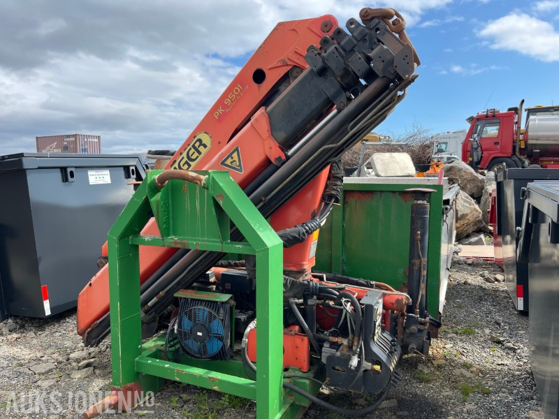2004 Krokløft kasse med Palfinger PK9501 kran - Kran: das Bild 1 2004 Krokløft kasse med Palfinger PK9501 kran - Kran: das Bild 1