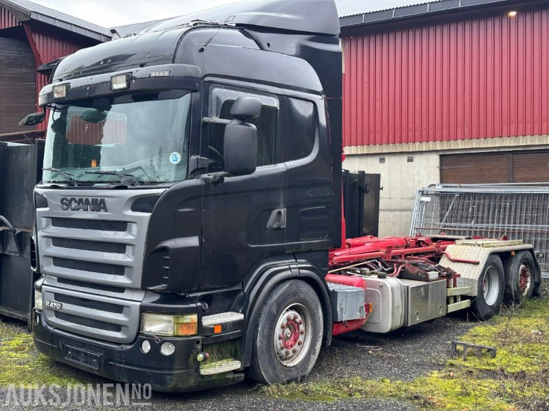 2006 Scania R470 krokbil / Rep.objekt - Abrollkipper: das Bild 1 2006 Scania R470 krokbil / Rep.objekt - Abrollkipper: das Bild 1