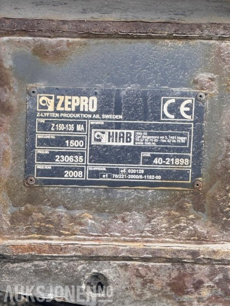 2008 Iveco Eurocargo 80E22 SKAPBIL MED ZEPRO LIFT - Koffer LKW: das Bild 5 2008 Iveco Eurocargo 80E22 SKAPBIL MED ZEPRO LIFT - Koffer LKW: das Bild 5