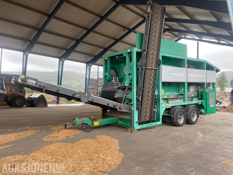2008 Komptech MultiStar L3 mobilt sikteverk/ sorteringsverk. GOD KAPASITET. Verk: 3350 timer - Motor: 5250 timer. - Siebmaschine: das Bild 1 2008 Komptech MultiStar L3 mobilt sikteverk/ sorteringsverk. GOD KAPASITET. Verk: 3350 timer - Motor: 5250 timer. - Siebmaschine: das Bild 1