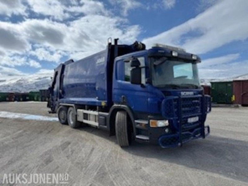 2009 Scania P400 6X2 Komprimatorbil - Müllwagen: das Bild 1 2009 Scania P400 6X2 Komprimatorbil - Müllwagen: das Bild 1