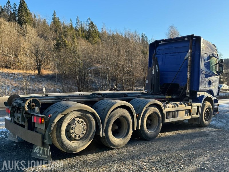 2009 Scania R480 krokbil / 4-akslet / Nylig EU-godkjent - Abrollkipper: das Bild 4 2009 Scania R480 krokbil / 4-akslet / Nylig EU-godkjent - Abrollkipper: das Bild 4