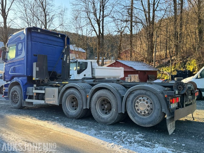 2009 Scania R480 krokbil / 4-akslet / Nylig EU-godkjent - Abrollkipper: das Bild 2 2009 Scania R480 krokbil / 4-akslet / Nylig EU-godkjent - Abrollkipper: das Bild 2
