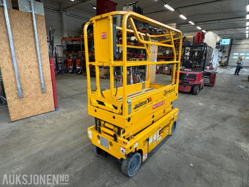 2010 Haulotte Optimum 8 sakselift på batteri / årskontrollert - Arbeitsbühne: das Bild 1 2010 Haulotte Optimum 8 sakselift på batteri / årskontrollert - Arbeitsbühne: das Bild 1
