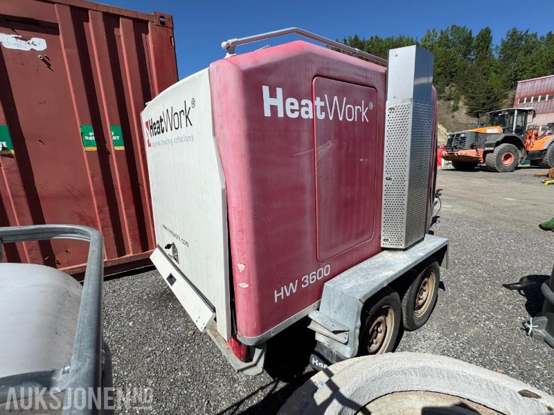 2010 HeatWork HW 3600 teletiner / tilhenger montert - Baugeräte: das Bild 5 2010 HeatWork HW 3600 teletiner / tilhenger montert - Baugeräte: das Bild 5