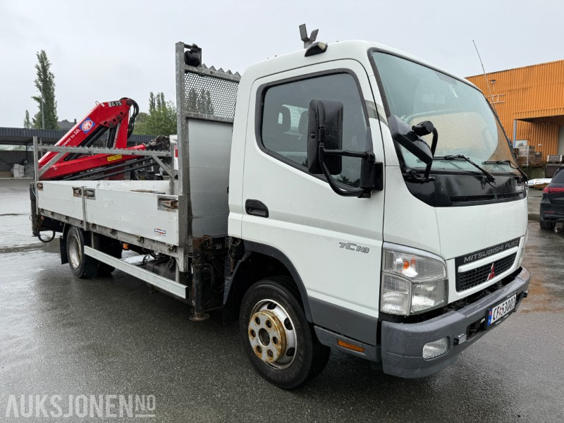 2010 Mitsubishi Fuso Canter 7C18 m/ HMF 635-K2 kran – lav km, fjernstyring - Autokran: das Bild 3 2010 Mitsubishi Fuso Canter 7C18 m/ HMF 635-K2 kran – lav km, fjernstyring - Autokran: das Bild 3