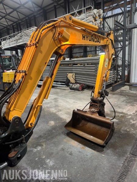 Minibagger 2012 HYUNDAI ROBEX 35Z-9 4,1TONN MINIGRAVER. 2135TIMER NYE BELTER 2024. GRAVESKUFF. PLANERINGSKUFF.: das Bild 15 Minibagger 2012 HYUNDAI ROBEX 35Z-9 4,1TONN MINIGRAVER. 2135TIMER NYE BELTER 2024. GRAVESKUFF. PLANERINGSKUFF.: das Bild 15