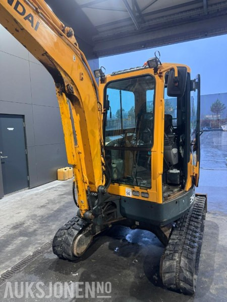 2012 HYUNDAI ROBEX 35Z-9 4,1TONN MINIGRAVER. 2135TIMER NYE BELTER 2024. GRAVESKUFF. PLANERINGSKUFF. - Minibagger: das Bild 3 2012 HYUNDAI ROBEX 35Z-9 4,1TONN MINIGRAVER. 2135TIMER NYE BELTER 2024. GRAVESKUFF. PLANERINGSKUFF. - Minibagger: das Bild 3