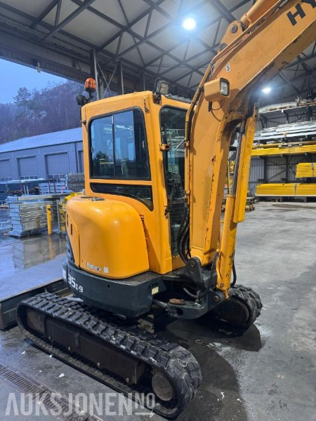 Minibagger 2012 HYUNDAI ROBEX 35Z-9 4,1TONN MINIGRAVER. 2135TIMER NYE BELTER 2024. GRAVESKUFF. PLANERINGSKUFF.: das Bild 7 Minibagger 2012 HYUNDAI ROBEX 35Z-9 4,1TONN MINIGRAVER. 2135TIMER NYE BELTER 2024. GRAVESKUFF. PLANERINGSKUFF.: das Bild 7