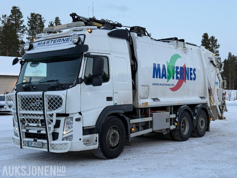 2013 Volvo FM – Renovasjonsbil – JOAB Anaconda HD – Kran – 358 257 km - Müllwagen: das Bild 1 2013 Volvo FM – Renovasjonsbil – JOAB Anaconda HD – Kran – 358 257 km - Müllwagen: das Bild 1
