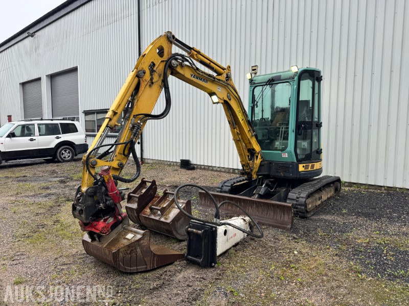 2013 Yanmar VIO38-U Minigraver med tiltrotator og utstyr - Minibagger: das Bild 1 2013 Yanmar VIO38-U Minigraver med tiltrotator og utstyr - Minibagger: das Bild 1