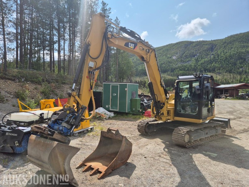 2014 Cat 308E 2 CR beltegraver, med tiltrotator/gripekasett - Bagger: das Bild 1 2014 Cat 308E 2 CR beltegraver, med tiltrotator/gripekasett - Bagger: das Bild 1