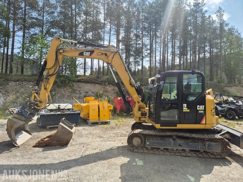 2014 Cat 308E 2 CR beltegraver, med tiltrotator/gripekasett - Bagger: das Bild 2 2014 Cat 308E 2 CR beltegraver, med tiltrotator/gripekasett - Bagger: das Bild 2