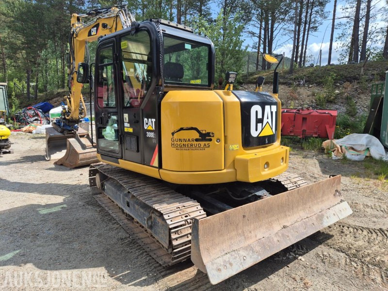 2014 Cat 308E 2 CR beltegraver, med tiltrotator/gripekasett - Bagger: das Bild 3 2014 Cat 308E 2 CR beltegraver, med tiltrotator/gripekasett - Bagger: das Bild 3