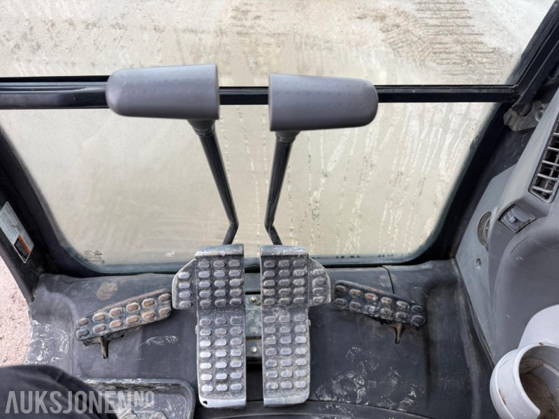 Bagger 2014 Hitachi Zaxis 135us BELTEGRAVER ENGCON TILTROTATOR SERVICEHISTORIKK SENTRALSMØRING 2 SKUFFER: das Bild 29