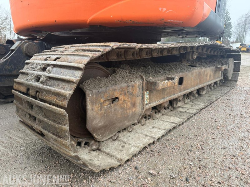 Bagger 2014 Hitachi Zaxis 135us BELTEGRAVER ENGCON TILTROTATOR SERVICEHISTORIKK SENTRALSMØRING 2 SKUFFER: das Bild 37