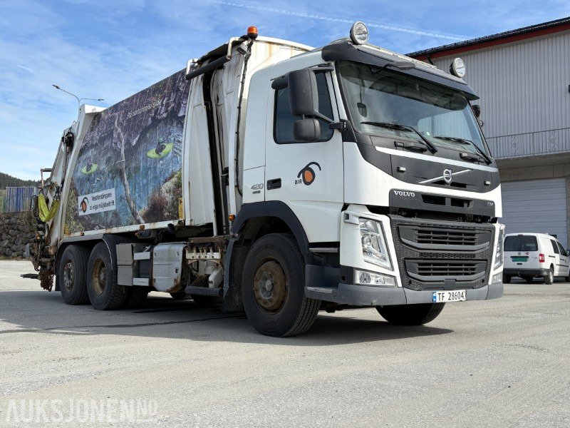 2014 Volvo FM 420 renovasjonsbil med 2-kammers løsning - Müllwagen: das Bild 2 2014 Volvo FM 420 renovasjonsbil med 2-kammers løsning - Müllwagen: das Bild 2