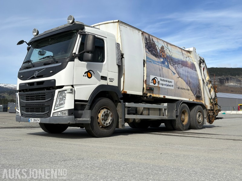 2014 Volvo FM 420 renovasjonsbil med 2-kammers løsning - Müllwagen: das Bild 1 2014 Volvo FM 420 renovasjonsbil med 2-kammers løsning - Müllwagen: das Bild 1