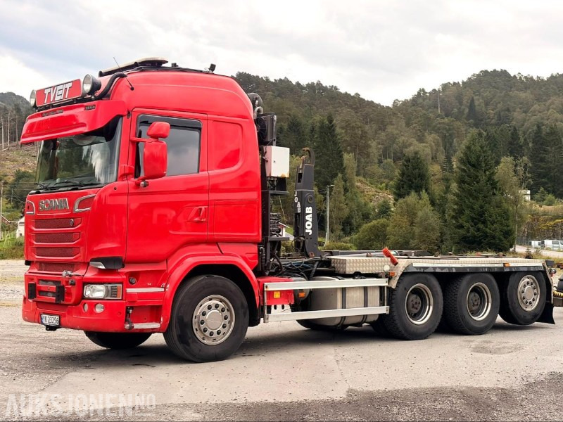 2015 Scania R-serie – Krokbil 8x4 - Joab krok - Eu-godkjent til 3/26 - Km: 308323 - Abrollkipper: das Bild 5 2015 Scania R-serie – Krokbil 8x4 - Joab krok - Eu-godkjent til 3/26 - Km: 308323 - Abrollkipper: das Bild 5