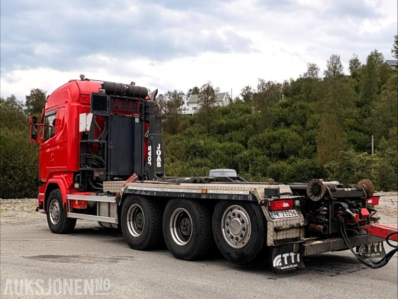 2015 Scania R-serie – Krokbil 8x4 - Joab krok - Eu-godkjent til 3/26 - Km: 308323 - Abrollkipper: das Bild 3 2015 Scania R-serie – Krokbil 8x4 - Joab krok - Eu-godkjent til 3/26 - Km: 308323 - Abrollkipper: das Bild 3
