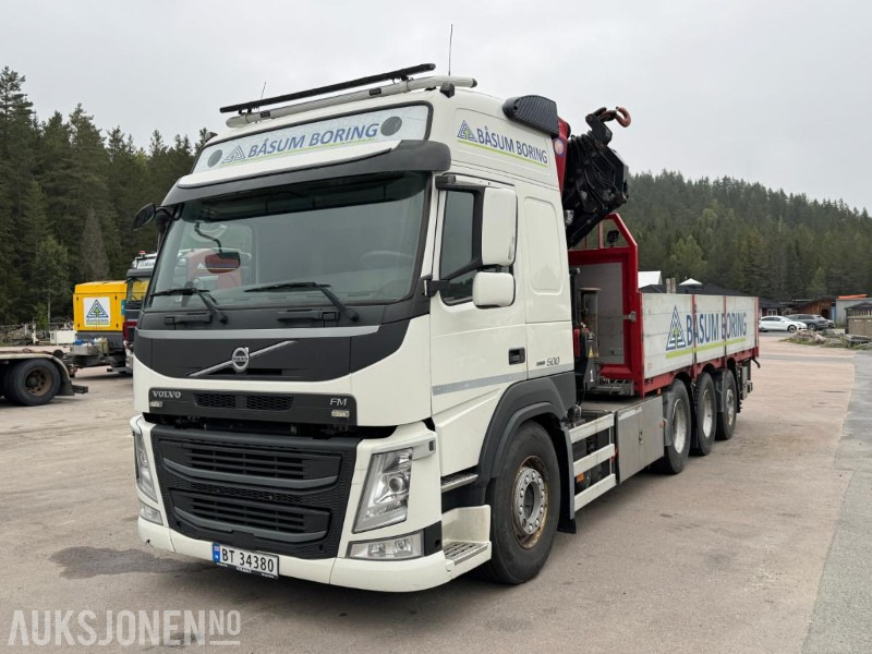 2015 Volvo FM 500 kranbil / 8x4 / HMF 5020-K6 kran / 88464 km - Autokran: das Bild 1 2015 Volvo FM 500 kranbil / 8x4 / HMF 5020-K6 kran / 88464 km - Autokran: das Bild 1