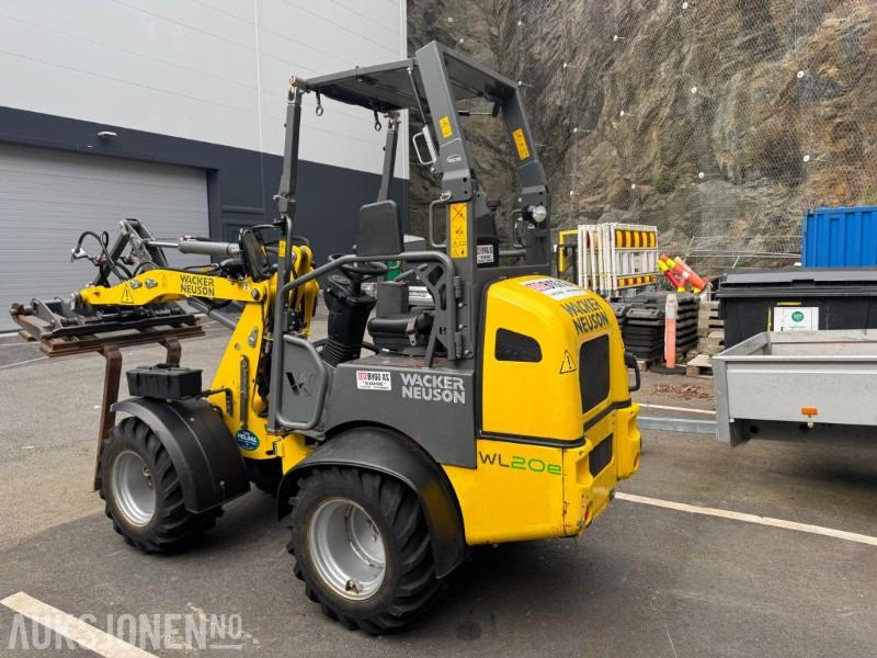 2015 Wacker Neuson WL20e - Elektrisk Hjullaster - Skuffe - Gafler - Minicontainer m/Tipp - Timer: 452 - Radlader: das Bild 3 2015 Wacker Neuson WL20e - Elektrisk Hjullaster - Skuffe - Gafler - Minicontainer m/Tipp - Timer: 452 - Radlader: das Bild 3
