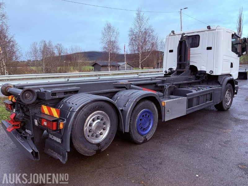 2016 Scania G450 EURO 6 444933 km m/ Krokflak med Hiab 140 AW kran - Abrollkipper: das Bild 5 2016 Scania G450 EURO 6 444933 km m/ Krokflak med Hiab 140 AW kran - Abrollkipper: das Bild 5