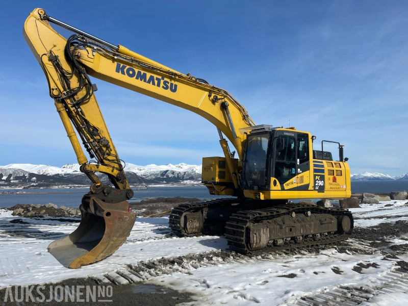 2017 Komatsu PC 290 LC Gravemaskin med Montabert CPA-295 bortårn*R8 Tiltrotator*3 skuffer*Leica GPS* - Bagger: das Bild 1 2017 Komatsu PC 290 LC Gravemaskin med Montabert CPA-295 bortårn*R8 Tiltrotator*3 skuffer*Leica GPS* - Bagger: das Bild 1
