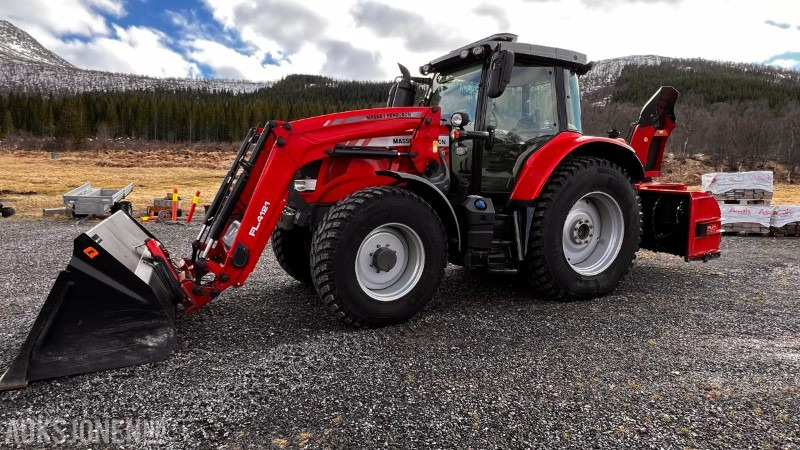 Traktor 2017 Massey Ferguson 6714 S Dyna VT * Eu Godkjent * 2503 Timer *: das Bild 1