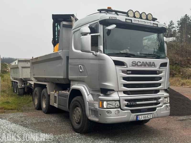 2017 Scania R730 tippbil med Maur trippelkjerre / EURO 6 / 6X4 - Kipper: das Bild 5 2017 Scania R730 tippbil med Maur trippelkjerre / EURO 6 / 6X4 - Kipper: das Bild 5