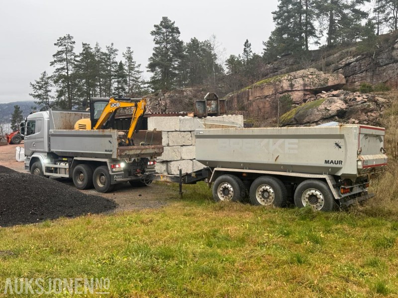 2017 Scania R730 tippbil med Maur trippelkjerre / EURO 6 / 6X4 - Kipper: das Bild 2 2017 Scania R730 tippbil med Maur trippelkjerre / EURO 6 / 6X4 - Kipper: das Bild 2