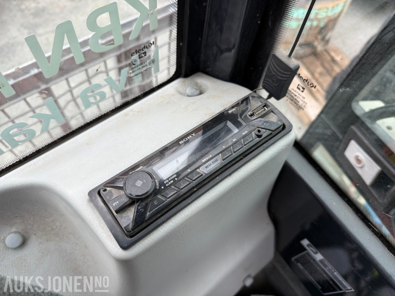 2018 Kubota KX019-4 minigraver m/ Tysse XTREME maskinhenger – Leasing 2018 Kubota KX019-4 minigraver m/ Tysse XTREME maskinhenger: das Bild 19