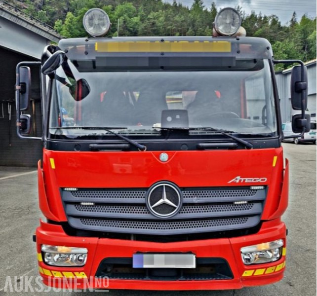 2018 Mercedes-Benz ATEGO med TEVOR PÅBYGG, Kjørebruer, Briller, Fjernkontroll, - Feuerwehrfahrzeug: das Bild 4 2018 Mercedes-Benz ATEGO med TEVOR PÅBYGG, Kjørebruer, Briller, Fjernkontroll, - Feuerwehrfahrzeug: das Bild 4