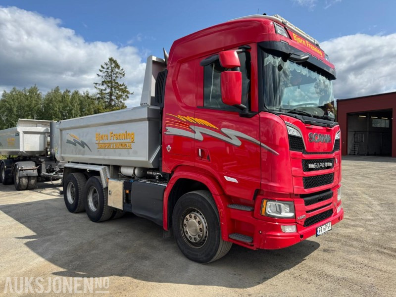 2018 Scania R580 GODT UTSTYRT TIPPBIL MED 3 AKSLET HENGER - Kipper: das Bild 4 2018 Scania R580 GODT UTSTYRT TIPPBIL MED 3 AKSLET HENGER - Kipper: das Bild 4