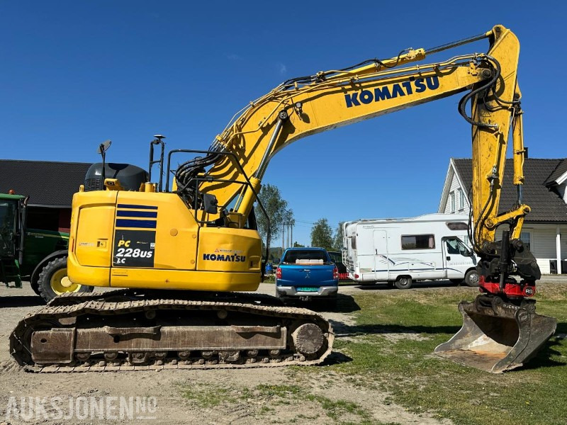 2019 Komatsu PC228USLC-11 - Gravemaskin - Tiltrotator R8 - Topcon GPS - 2skuffer - Sentralsmøring - 4467timer - Bagger: das Bild 5 2019 Komatsu PC228USLC-11 - Gravemaskin - Tiltrotator R8 - Topcon GPS - 2skuffer - Sentralsmøring - 4467timer - Bagger: das Bild 5