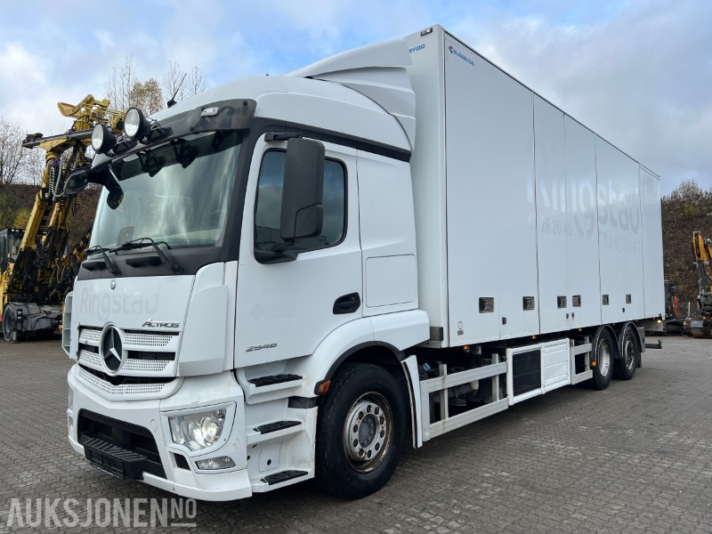 2019 Mercedes-Benz Actros 2546 Bussbygg m/sideåpning og Carrieraggregat - Koffer LKW: das Bild 1 2019 Mercedes-Benz Actros 2546 Bussbygg m/sideåpning og Carrieraggregat - Koffer LKW: das Bild 1